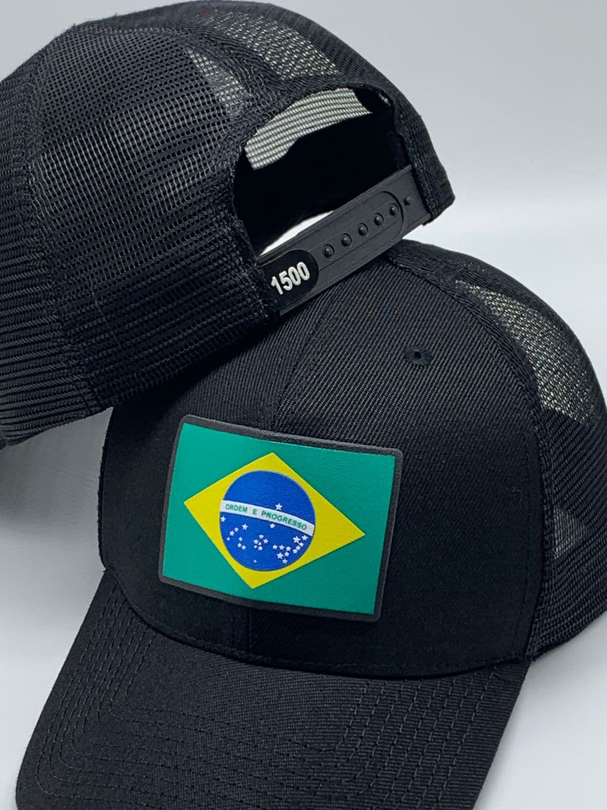 FLIGHT CAP - BRASIL  PRETO (N. 27/26) ok — foto 3