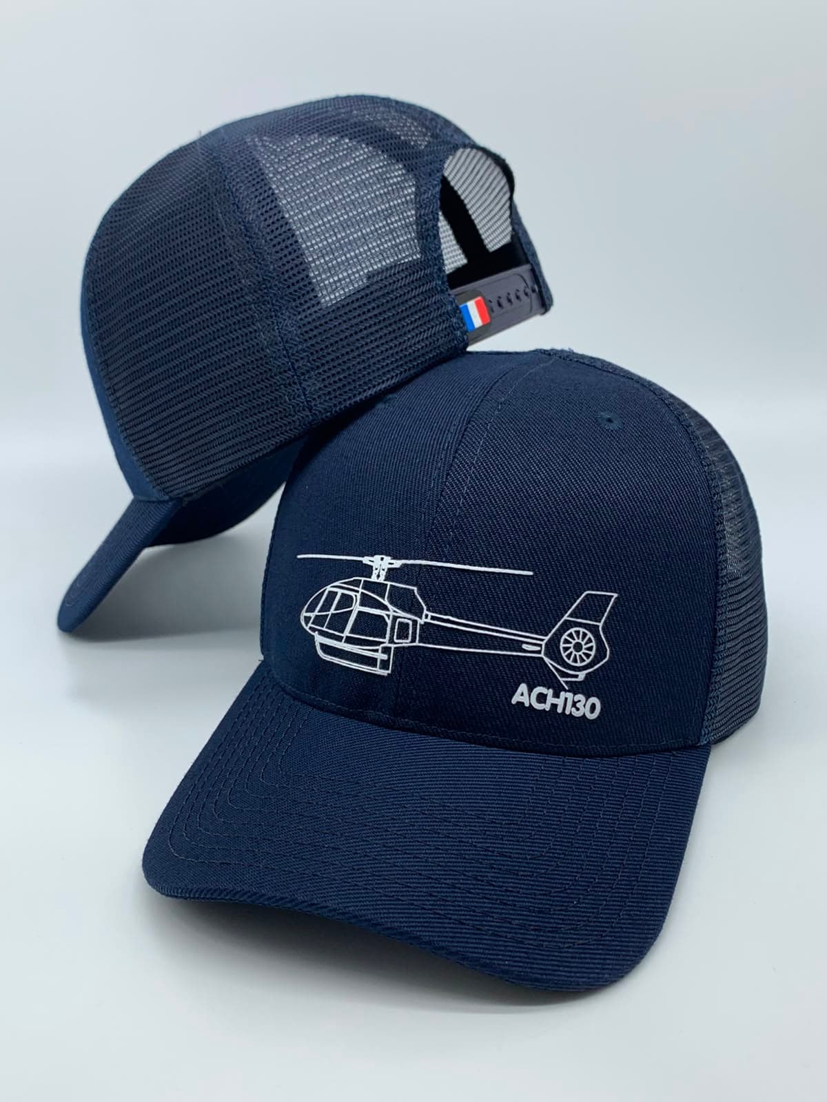 FLIGHT CAP - AIRBUS ACH130 AZUL (N. 40/26)